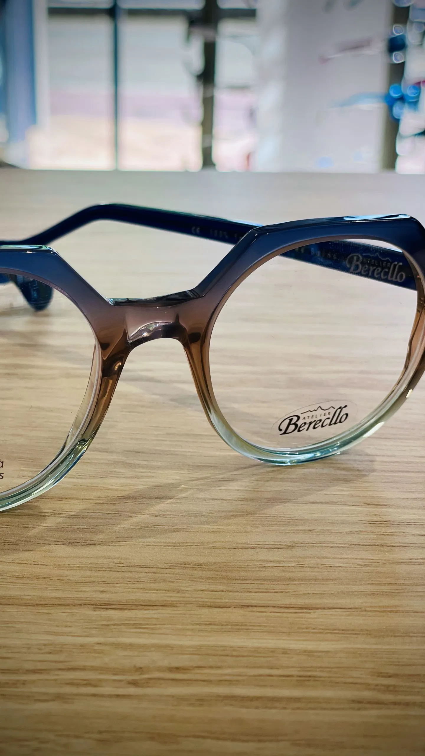 Lunettes femme bleue Berecllo